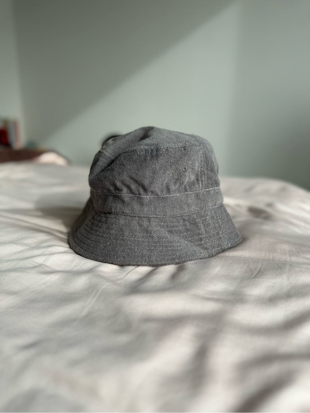 100% Cotton Classic Gray Bucket Hat